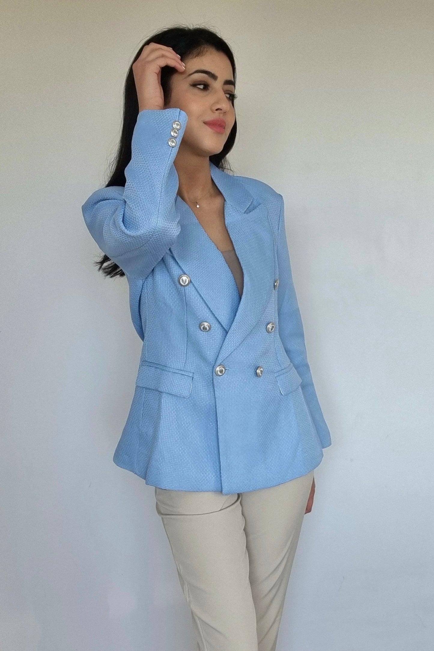 Blazer bleu Nada