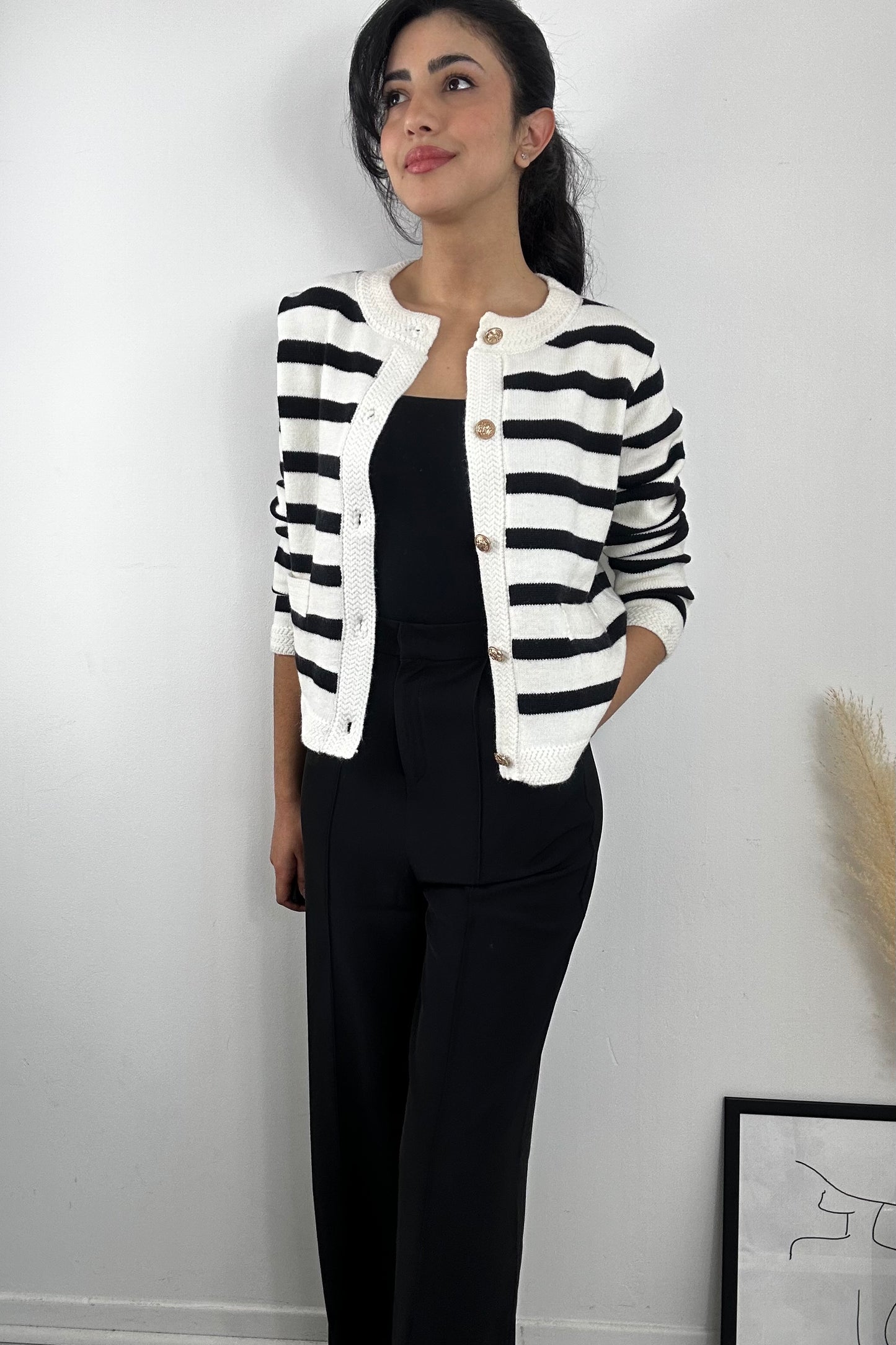 Cardigan Marinière Jeanne