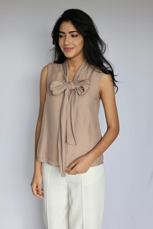 Blouse à noeud Julia